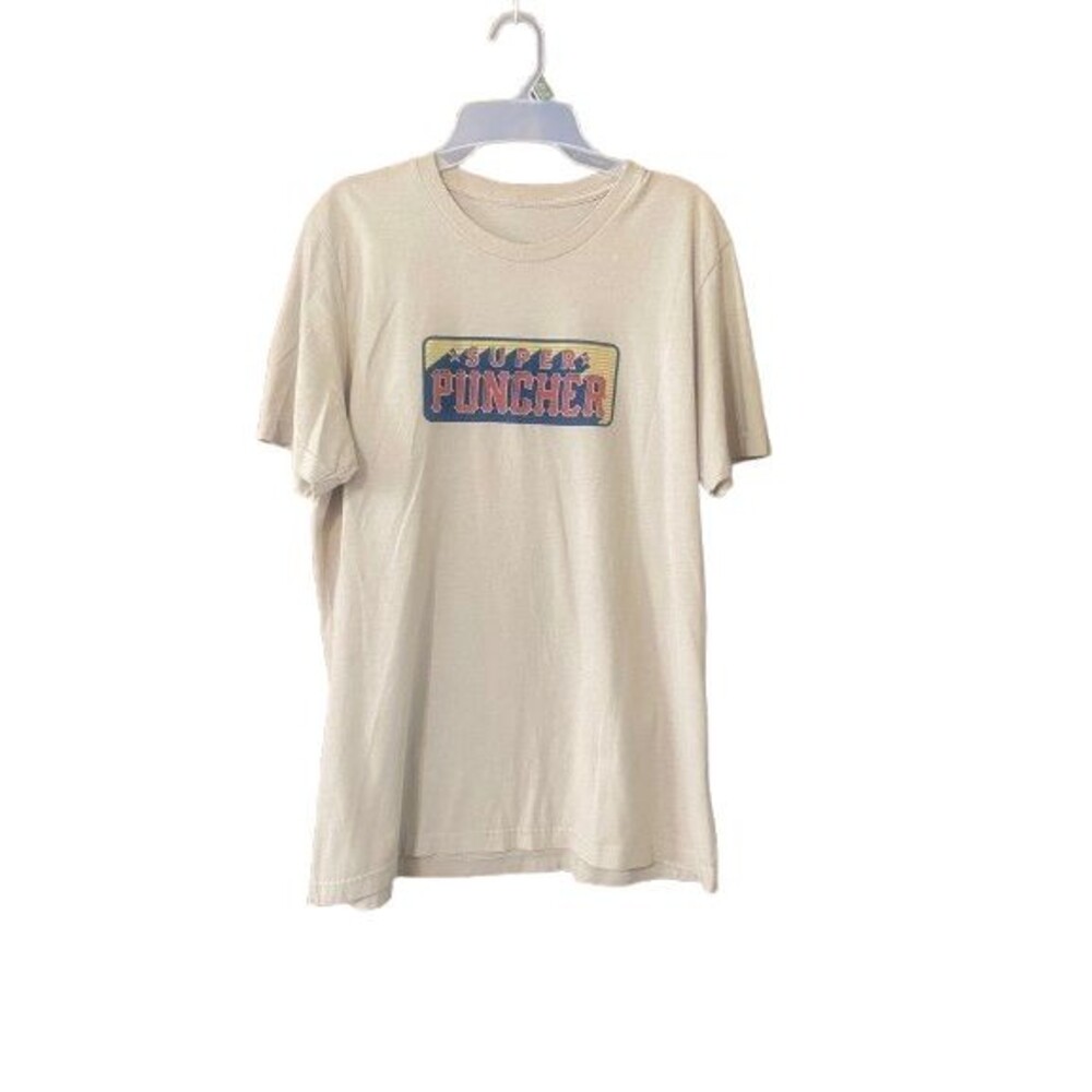 Boys T Shirt Sz L Short Sleeve No Tags Super Puncher Dale Brisby Rodeo